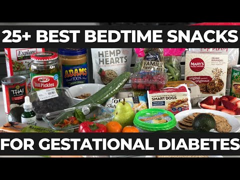 Bedtime Snack For Gestational Diabetes (for good blood sugar levels)