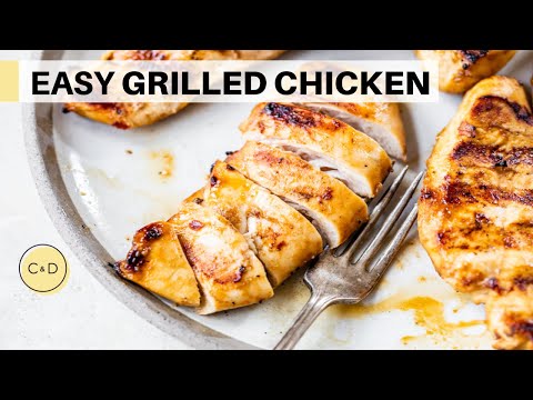 EASY GRILLED CHICKEN RECIPE | bright, bold asian flavors