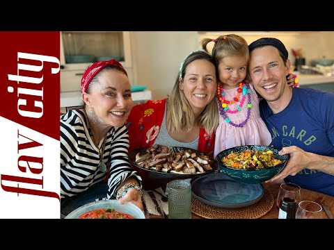 Healthy Family Dinner Recipes – Steak & Salad