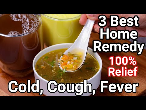 100% Relief ~ Best Natural Home Remedies for Cold, Cough & Flu | Natural Treatment For Cold & Cough