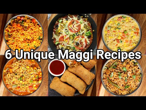 6 Unique Maggi Snacks Recipe – Kids Maggi Snacks | 6 Interesting Maggi Recipe Ideas for Kids