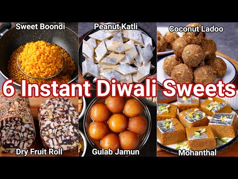 6 Must Try Diwali Sweets to this Year | Instant & Quick Deepawali Sweet Desserts for 2022