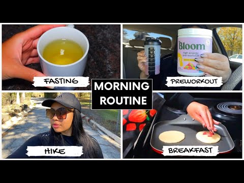 FALL MORNING INTERMITTENT FASTING ROUTINE ☀️ | Getting Back On Track | Rosa Charice