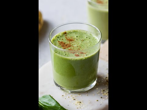 PROTEIN PACKED GREEN SMOOTHIE RECIPE