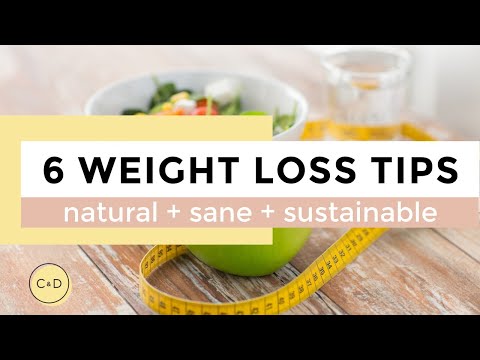 HOW TO LOSE WEIGHT | 6 weight loss fundamentals (a SANE approach)