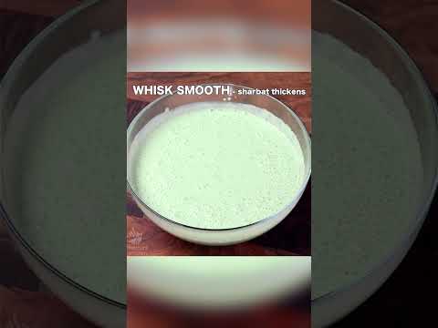 Khus Khus Sharbat Recipe | Khus Khus Drink – New Refreshing & Healthy Drink