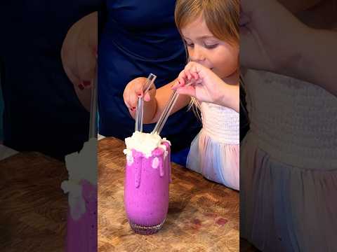 Homemade Grimace Shake