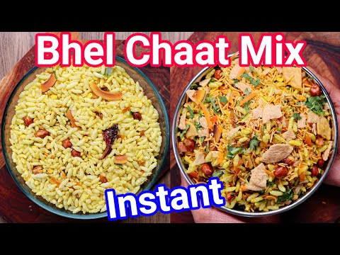 Murmura Bhel Chaat Recipe – 2 in 1 Evening Tea Time Snack | Murmura Chaat Premix – Street Style