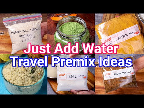 Just Add Hot Water – Perfect Travel Premix Recipe Ideas | Quick & Instant Recipes with Premix Powder