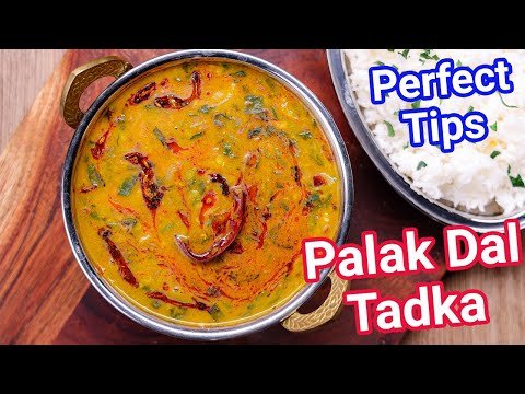 Best Dal Palak Recipe – New Restaurant Style with Tips & Tricks | Spinach Dal for Rice & Roti