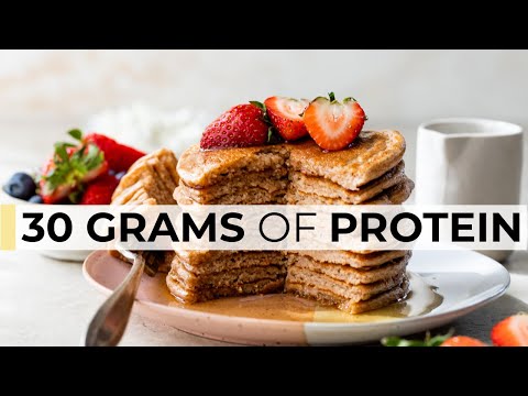 PROTEIN PANCAKES RECIPE | healthy breakfast idea