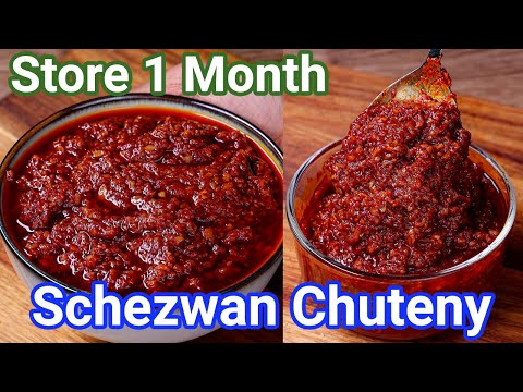 Homemade Schezwan Chutney Recipe – Perfect Street Style Tips & Tricks | Multipurpose Szechuan Sauce