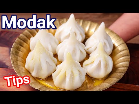 Ukadiche Modak Recipe – Tips & Tricks No Mould | उकडीचे मोदक | Steamed Modak for Ganesh Chaturthi