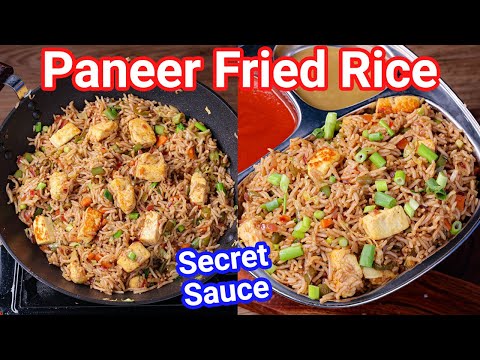 Paneer Fried Rice Recipe with Secret Sauce – Perfect Street Style | Veg Paneer Fry Rice