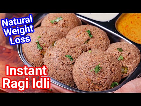 Instant Ragi Idli Recipe – Just 20 Mins | Millet Idli – Best Healthy Weight Loss Breakfast Recipe