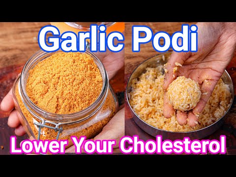 Garlic Podi – Andhra Style Multipurpose Spice Mix | Poondu Podi for Rice, Idli & Dosa