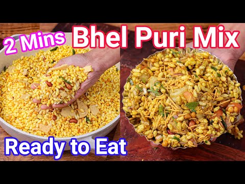 Instant Bhel Puri Chaat Premix – Just 2 Mins | Quick & Easy Bhel Poori Chaat – Ready To Serve