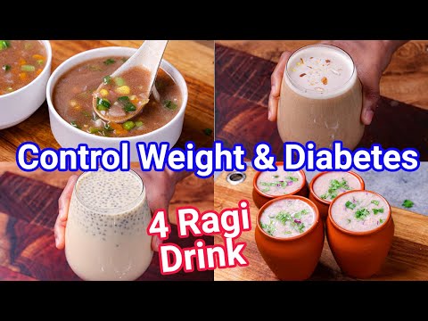 4 Ragi Drink Recipes – Best Homemade Beverages to Control Weight & Diabetes | Weight Loss Drinks