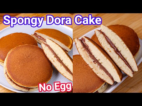 Dora Cake Recipe in Just 10 Mins | No Bake, No Egg Birthday Doryaki Cake with Nutella Chocolate