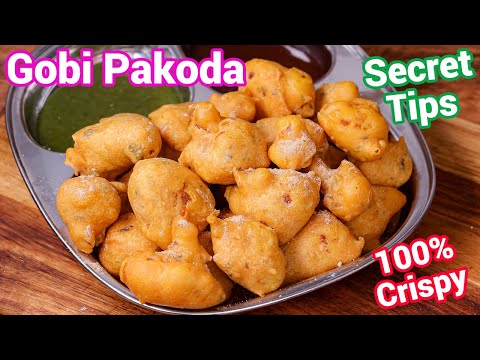 Cauliflower Pakoda Recipe – Street Style Crisp & Tasty | Gobhi Ke Pakode – Best Kids Friendly Snack