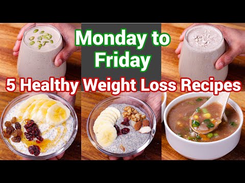 Monday 2 Friday Healthy Weight Loss Recipes – Tasty & Easy 2 Make | 5 Weight Loss Recipes