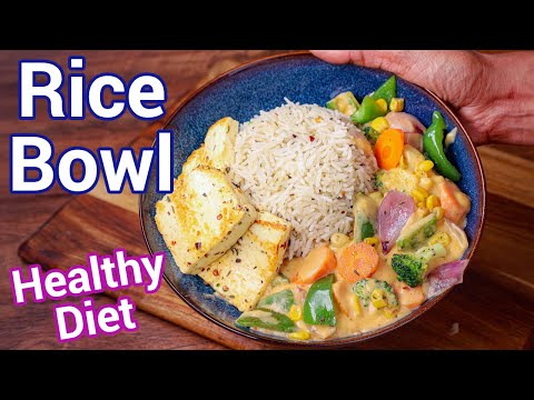 High Protein Paneer Rice Bowl | Quick & Healthy Meal for Weight Loss | Power-Packed Paneer Rice Bowl