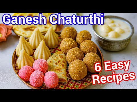 6 Simple & Tasty Sweets for Ganesh Chaturthi | Ganapathi Festival Recipes – Traditional & Easy Sweet