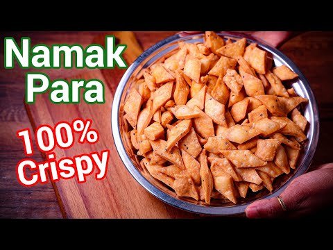 Namak Para Recipe | Crispy Diamond Cuts – Quick Spicy Diamond Cuts | Best Tea-Time & Festive Treat