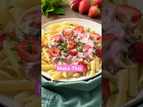 Strawberry Pasta￼