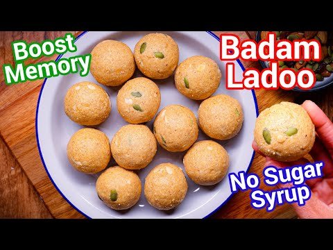 Badam Ladoo Recipe – Healthy Almond Laddu for Festivals & Snacks | Indian Sweet Healthy with Almonds