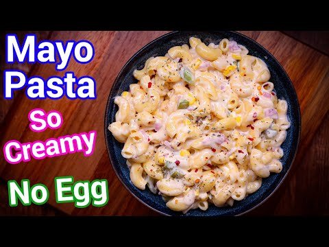 Mayonnaise Pasta Recipe | Mayo Pasta Salad | Kids Friendly Lunch Box Meal – Healthy Tiffin Box Meal