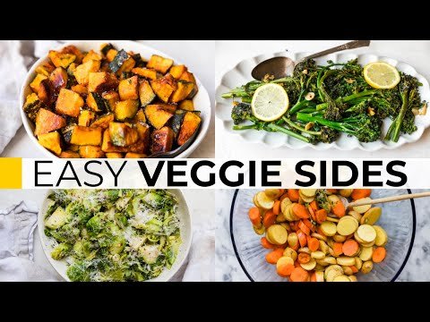 EASY VEGETABLE SIDE DISHES Everyone Will Love | Thanksgiving + Beyond!