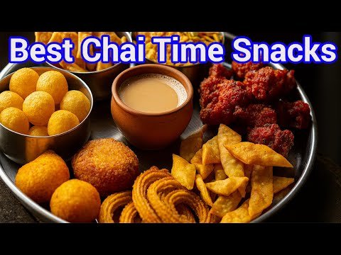 Best Chai Time Snack Platter | Easy Indian Tea Time Snacks Thali | Homemade Evening Snack Ideas