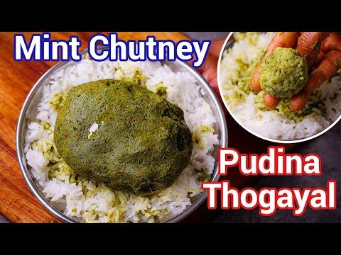 New Way Pudina Thokku – Village Style | Mint Thogayal Recipe | Traditional Chutney for Rice & Idli